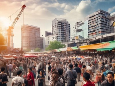 开封昌升商贸城，商业与经济的繁华