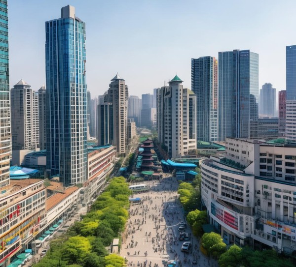 宁波东方商贸城，城市规划与商业融合探秘